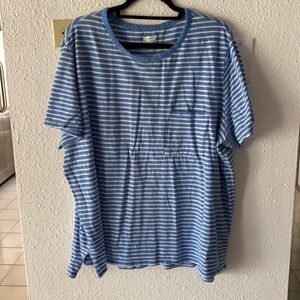 Old Navy Striped Boyfriend Pocket Tee Size XXL